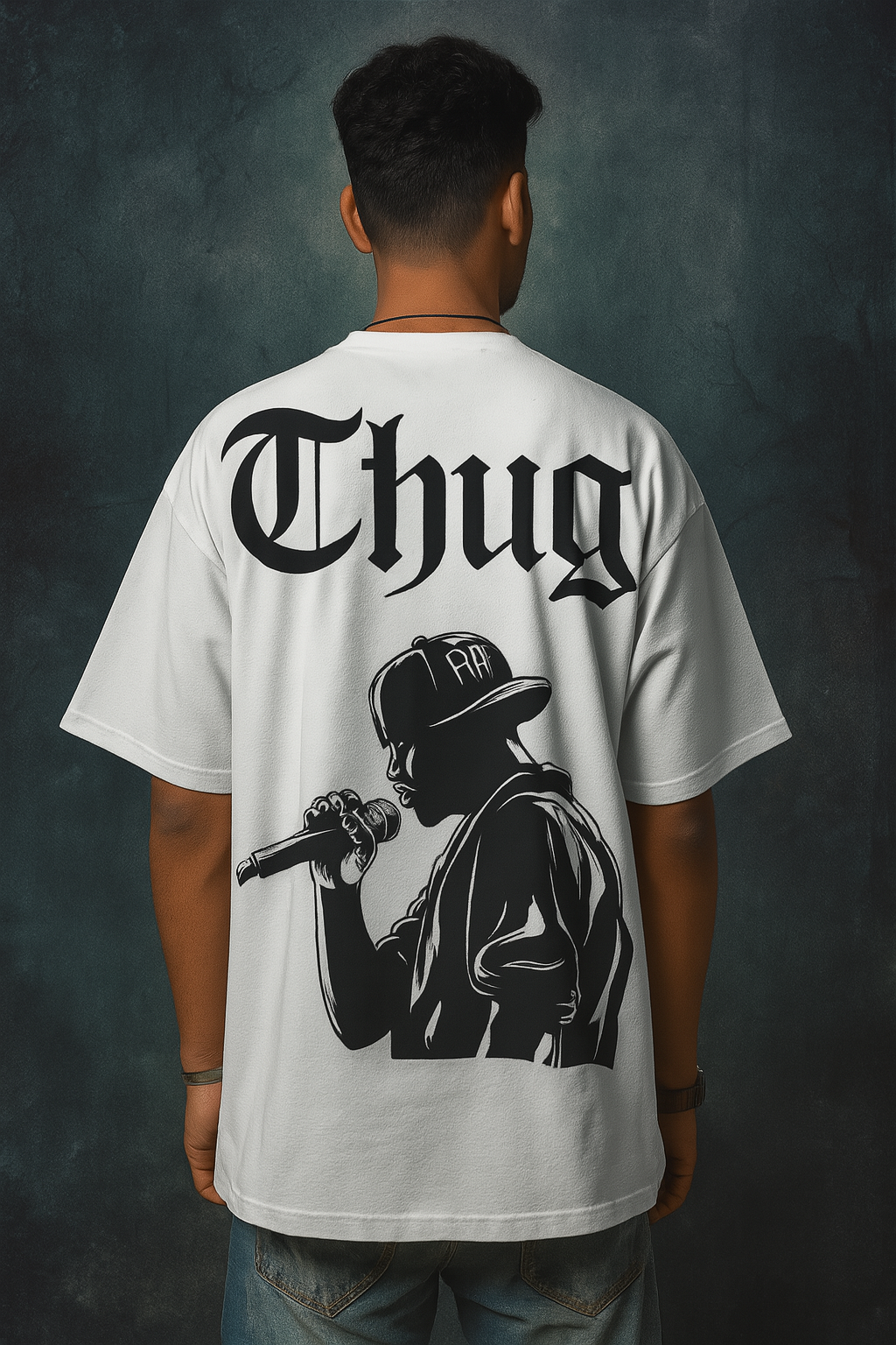Thug Life Oversized : Graphic T-Shirt