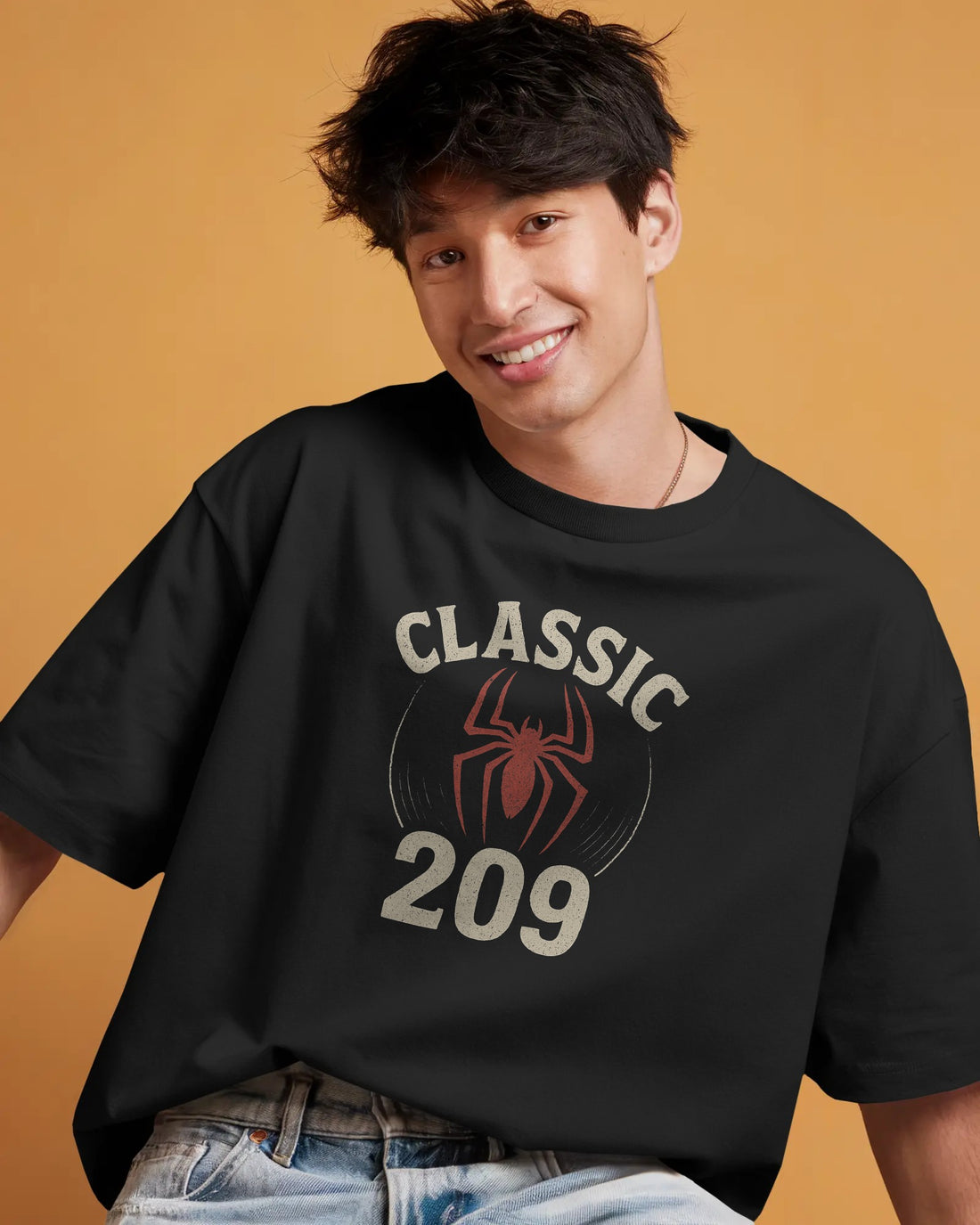 Classic 209  : Spider Logo Graphic T-Shirt