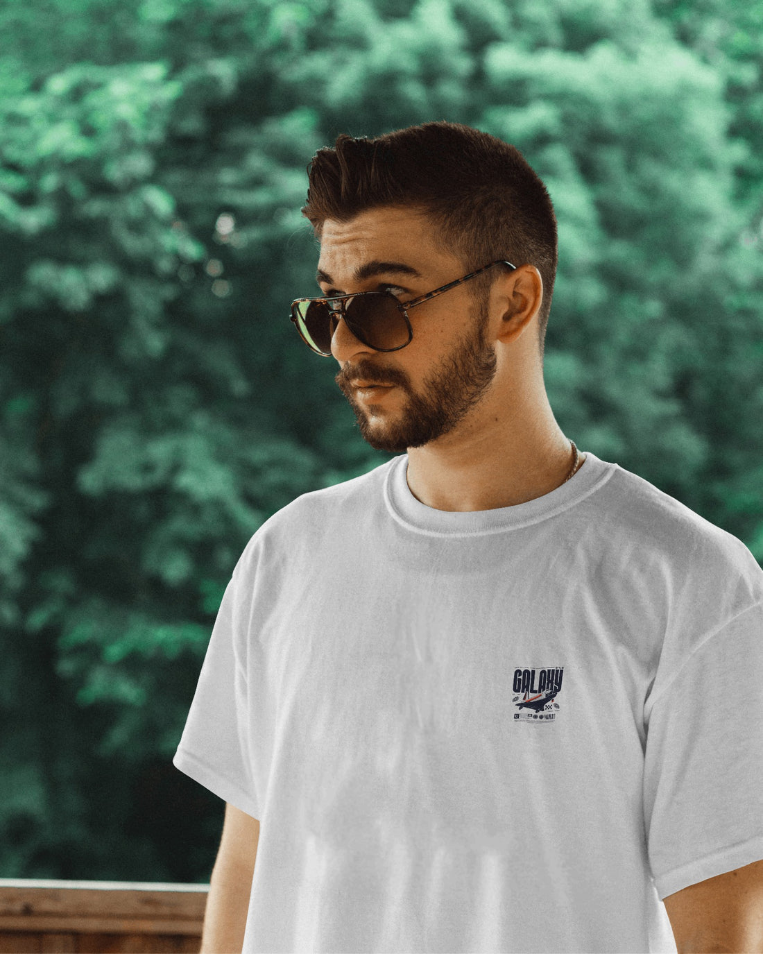 Galaxy Graphic : Regular Fit T-shirt