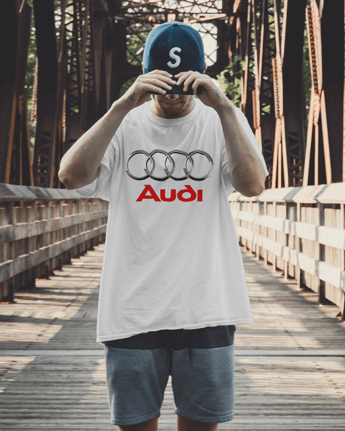 Audi R8 V10 Ocersized Graphic T-Shirt